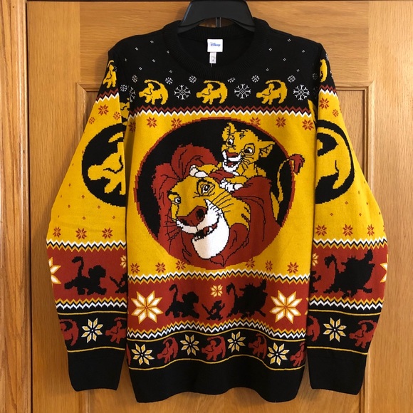 Nwt Disney Lion King Ugly Christmas 